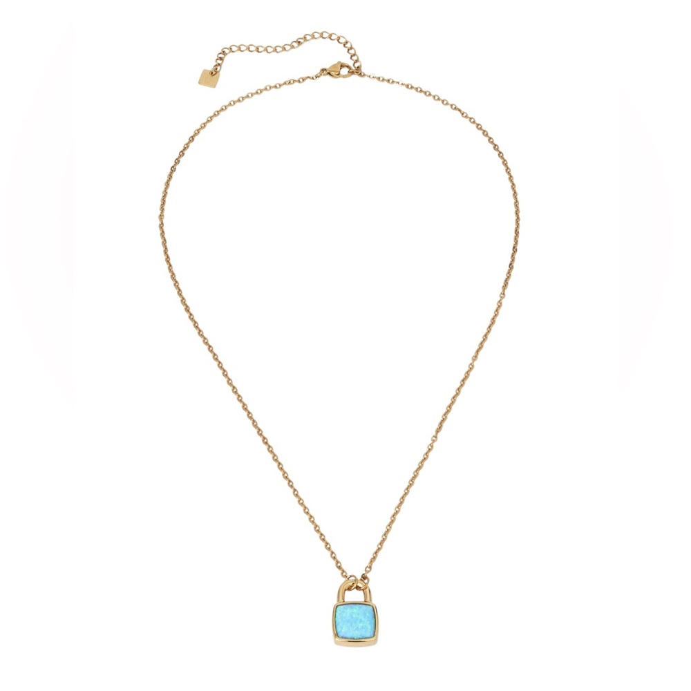 Taylor Swift The Life of A Showgirl Necklace TLOAS Necklace Opalite Necklace - Picture 2 of 3